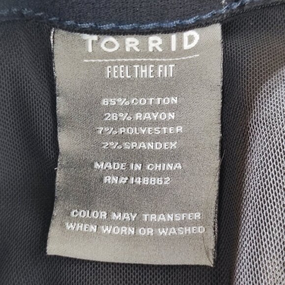 Torrid Bombshell Skinny Premium Stretch jeans women's 28XT High-rise - Picture 7 of 16